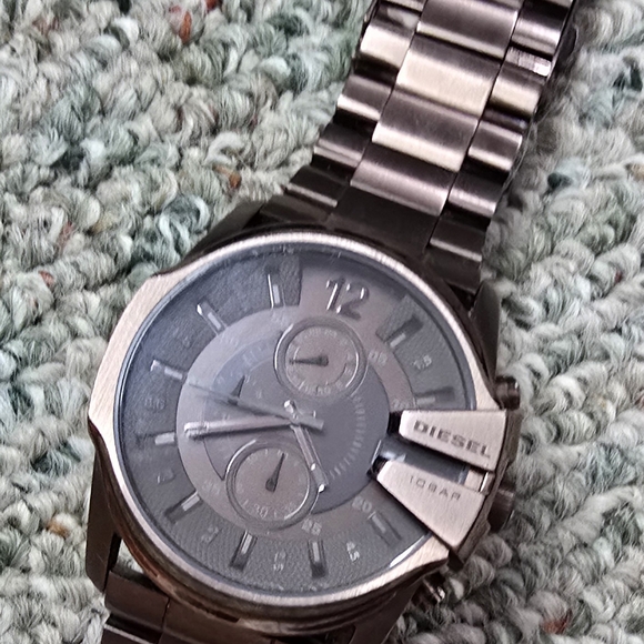Diesel Silver and Gray Watch - Picture 1 of 6